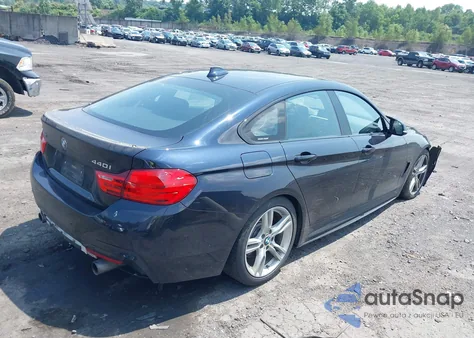 2017 BMW 440I Gran Coupe xDrive from USA, damaged, VIN WBA4E5C57HG188717